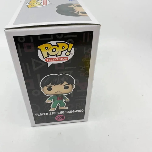 NEW Funko POP! Television Netflix Round 6 Player 218: Cho Sang-Woo #1225 Green - Picture 4 of 7